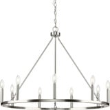 Gilliam 9 Light Oversized Chandelier by Progress - P400314