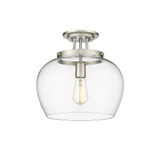 Joliet 1 Light Inch Wide Semi Flush Mount by Z-Lite - 473P