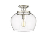 Joliet 1 Light Inch Wide Semi Flush Mount by Z-Lite - 473P