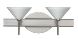 Krudm Way 2 Light Vanity Light 14.63 Inch Wide - 68-BEL-404142