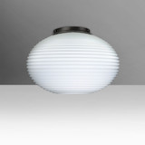 Prilx Circle 1 Light 11.75 Inch Wide Semi Flush Mount - 68-BEL-1344867