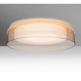 Tuplas Drive 17W 1 LED 15.5 Inch Wide Flush Mount - 68-BEL-1294250