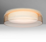 Tuplas Drive 17W 1 LED 15.5 Inch Wide Flush Mount - 68-BEL-1294250