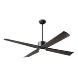 Nouveau DC 4 Blade Ceiling Fan with Light Kit 56 Inch Wide by Modern Fan Co - NOU-56-1