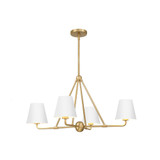 Xavier 4 Light Large Chandelier by Crystorama - XAV-B9304