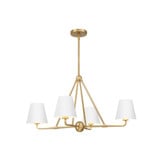 Xavier 4 Light Large Chandelier by Crystorama - XAV-B9304
