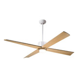 Nouveau DC 4 Blade Ceiling Fan with Light Kit 56 Inch Wide by Modern Fan Co - NOU-56-1