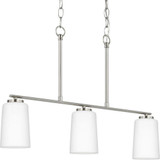 Adley 3 Light Elegant Linear Chandelier by Progress - P400348