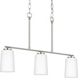 Adley 3 Light Elegant Linear Chandelier by Progress - P400348