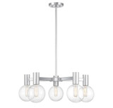 Wright 5 Light Large Chandelier by Savoy House - 1-3073-5