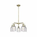 Bridal Veil 5 Light Medium Chandelier by Innovations - 516-5CR-G559-5CL