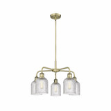 Bridal Veil 5 Light Medium Chandelier by Innovations - 516-5CR-G559-5CL