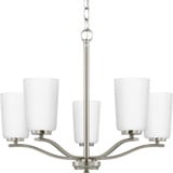 Adley 5 Light Medium Linear Chandelier by Progress - P400350