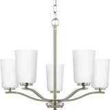 Adley 5 Light Medium Linear Chandelier by Progress - P400350