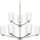 Adley 9 Light Large Linear Chandelier by Progress - P400351