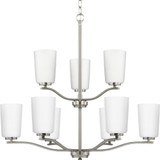 Adley 9 Light Large Linear Chandelier by Progress - P400351