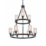 Saloon 9 Light Large Chandelier by Innovations - 8203-G80