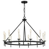 Copley 60W 12 LED Large Ring Chandelier 36 Inch Wide by Hinkley - 47476