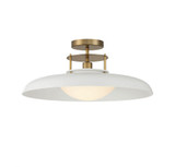 Gavin 1 Light 20 Inch Wide Semi Flush Mount by Savoy House - 6-1685-1