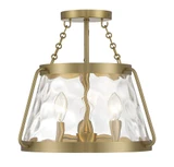 Crawford 3 Light 15 Inch Wide Semi Flush Mount by Savoy House - 6-1802-3