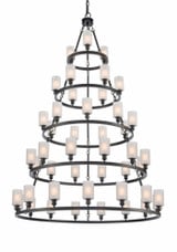 Saloon 45 Light Oversized Chandelier by Innovations - 8203456-G80