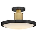 Kieran 32W LED Semi Flush Mount 8.75 Inch Tall X 14.25 Inch Wide by Hinkley - 47593