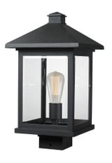 Portland 1 Light Outdoor Post Mount Lantern 9.5 x 17 Inches by Z-Lite - 531-PL