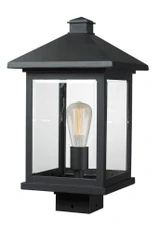 Portland 1 Light Outdoor Post Mount Lantern 9.5 x 17 Inches by Z-Lite - 531-PL