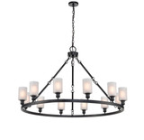 Saloon 12 Light Oversized Chandelier by Innovations - 850-G80