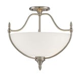 Herndon 3 Light 18 Inch Wide Semi Flush Mount by Savoy House - 6-1005-3