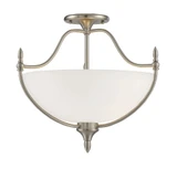 Herndon 3 Light 18 Inch Wide Semi Flush Mount by Savoy House - 6-1005-3