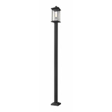 Portland 1 Light Outdoor Post Mount Lantern 9.5 x 25 Inch by Z-Lite - 531PHBXLS2