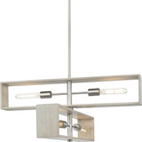 Boundary 4 Light Large Chandelier by Progress - P400370