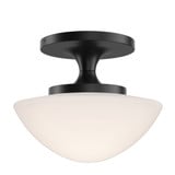 Knox 12W 1 LED Semi Flush Mount 9.75 Inch Tall and 12 Inch Wide by Hinkley - 47813
