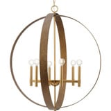 Allegheny 6 Light Large Chandelier by Progress - P400392