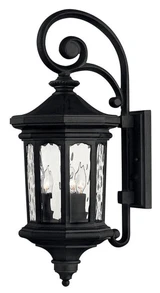 Raley 3 Light Outdoor Candle Style Wall Lantern by Hinkley - 1604