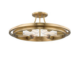 Chambers 6 Light 21 Inch Wide Flush Mount by Hudson Valley - 2721