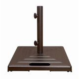 Monaco Cast Aluminum 100LB Square Wheeled Umbrella Base by Treasure Garden - BKMSQ100