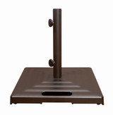 Monaco Cast Aluminum 100LB Square Wheeled Umbrella Base by Treasure Garden - BKMSQ100