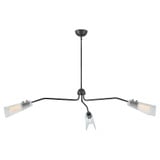 Altman 30W 3 LED Extra Large Low Profile Chandelier 60 Inch Wide by Hinkley - 48303