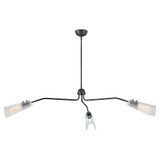 Altman 30W 3 LED Extra Large Low Profile Chandelier 60 Inch Wide by Hinkley - 48303