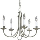 Trinity 5 Light Medium Chandelier by Progress P4008