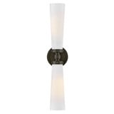 Jude 20W 2 LED Medium Bath Vanity 24 Inch Tall and 5 Inch Wide by Hinkley - 50092-CO