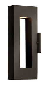 Atlantis 2 Light Medium Outdoor Wall Lantern 16 Inch Tall by Hinkley - 1640