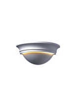 Ambiance 2 Light Large Cyma Wall Sconce by Justice Design - CER-1515