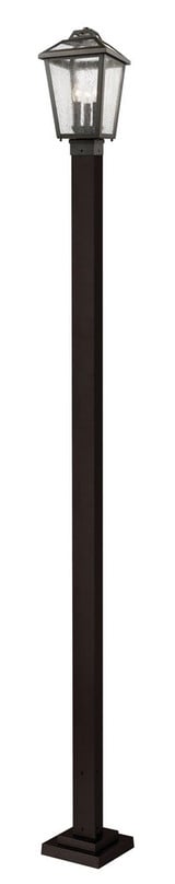 Bayland 3 Light Outdoor Post Mount Lantern 9.25 x 111 Inches by Z-Lite - 539P1H