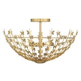 Birch 3 Light 20 Inch Wide Semi Flush Mount by Savoy House - 6-4198-3