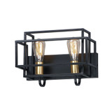 Liner Bathroom Wall Light Geometric Design by Maxim - 10241