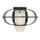 Idlewild 1 Light 20 Inch Wide Flush Mount by Savoy House - 6-5218-1