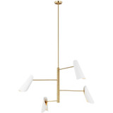 Aerin 4 Light Oversized Chandelier by Visual Comfort Studio - AEC1024